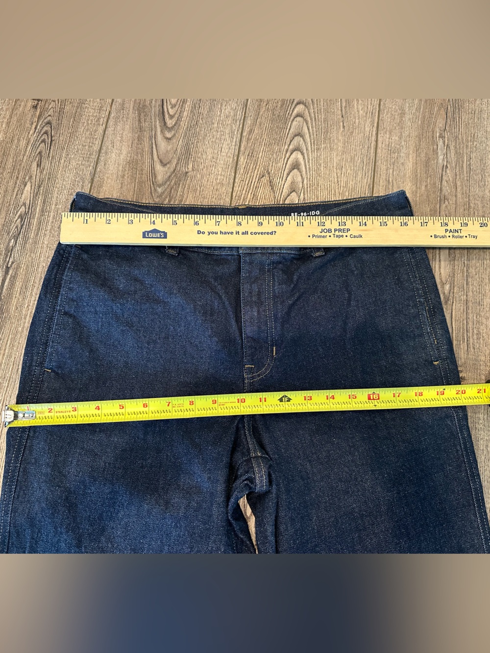 J. Crew Dark ‘96 Slim Wide Leg Jean 29 - Picture 4 of 9